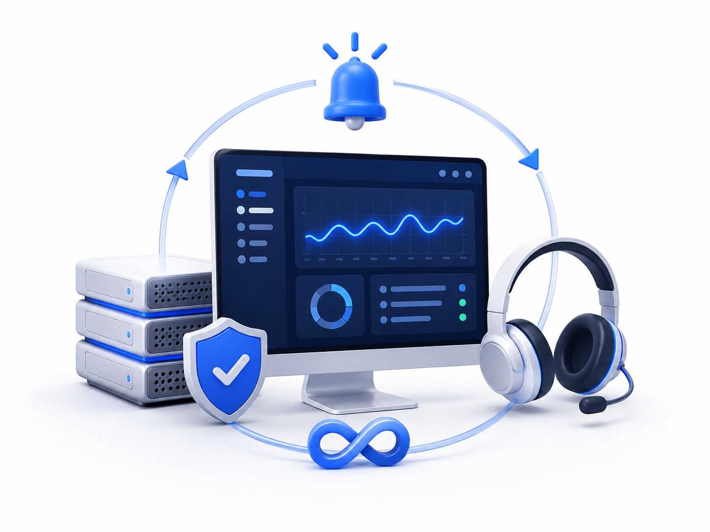 247 hosting monitoring support